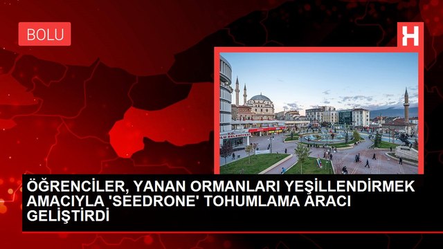 ÖĞRENCİLER, YANAN ORMANLARI YEŞİLLENDİRMEK AMACIYLA 'SEEDRONE' TOHUMLAMA ARACI GELİŞTİRDİ