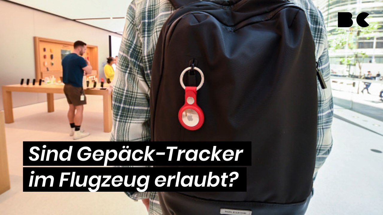 Sind gepäck-tracker im flugzeug erlaubt?