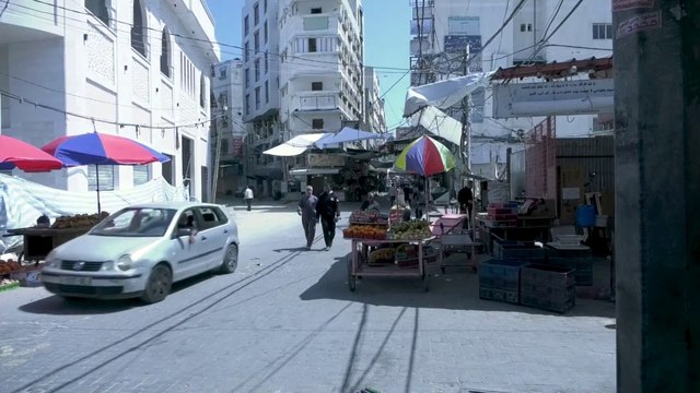 متاجر في قطاع #غزة تغلق أبوابها بسبب التصعيد الأخير #العربية