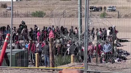 Los cruces fronterizos de Estados Unidos superan los 10.000 migrantes diarios