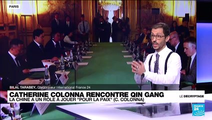 La Chine a un rôle à jouer "pour la paix" dans le monde, estime la cheffe de la diplomatie française