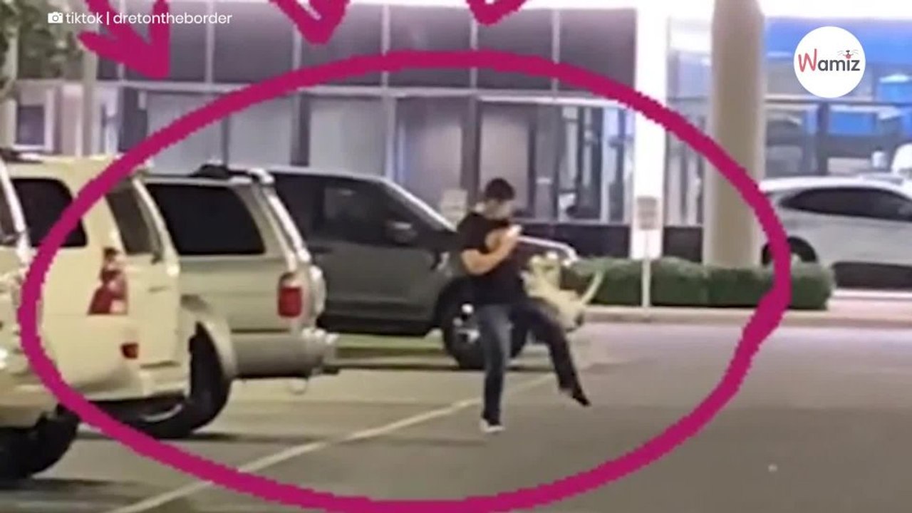 Il fait une rencontre imprévue sur un parking qui va remettre toute sa vie en question (vidéo)