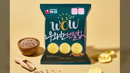 [기업] 농심, 단백질 함량 높은 '렌틸콩'으로 만든 칩 출시 / YTN