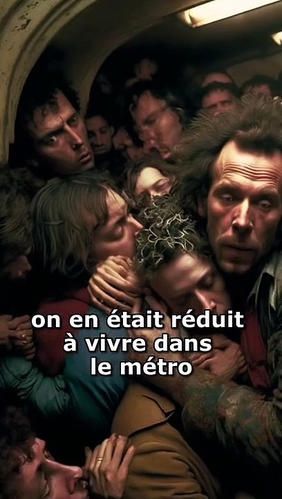 Imagine si on devait vivre dans le métro...