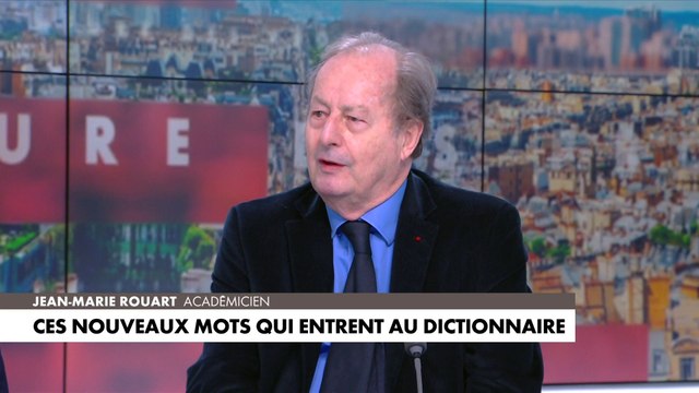 Jean-Marie Rouart : «L'Académie française ne devrait se consacrer qu'à défendre la langue française contre le franglais»