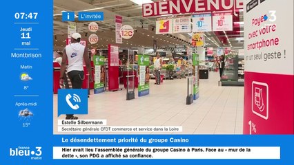 Estelle Silbermann, secrétaire générale CFDT commerce et services de la Loire