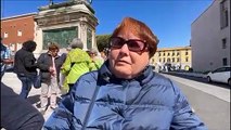 La protesta davanti alla Prefettura di Livorno (di Monica Dolciotti/Video Novi)