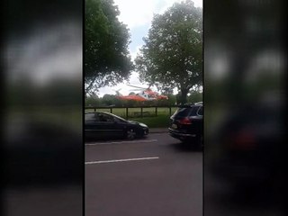 Newmarket incident sees air ambulance response