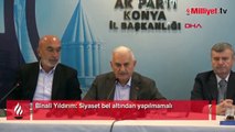 Binali Yıldırım: Siyaset bel altından yapılmamalı