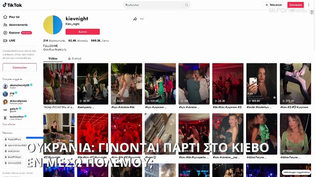 THE CUBE: Γίνονται πάρτι στην Ουκρανία εν μέσω πολέμου