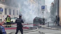 Un'esplosione scuote il centro di Milano. Le immagini
