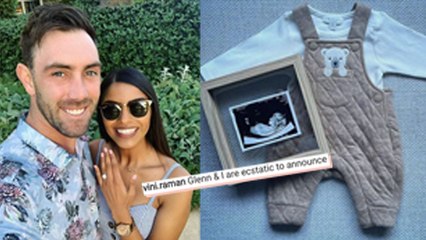 IPl Team RCB Player Glenn Maxwell Wife Vini Raman Delivery Date Announce, Sonography Photo..