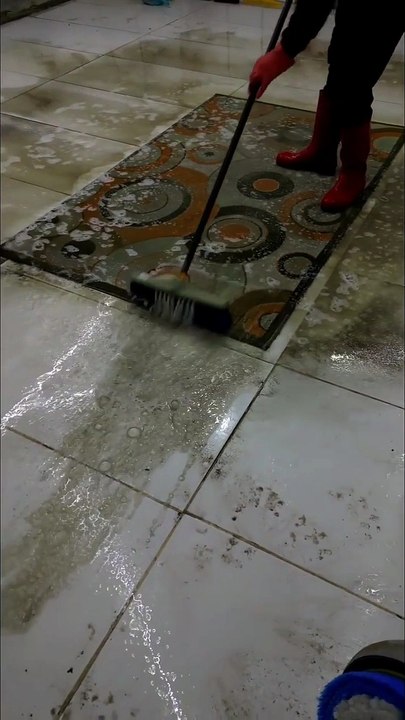 Dirty carpet cleaning satisfying asmr
