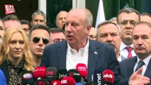 Muharrem İnce, adaylıktan çekildiğini açıkladı