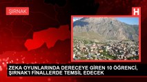 ZEKA OYUNLARINDA DERECEYE GİREN 10 ÖĞRENCİ, ŞIRNAK'I FİNALLERDE TEMSİL EDECEK