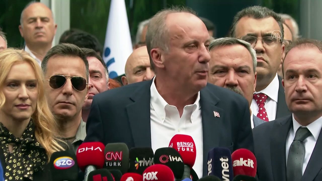 Memleket Partisi lideri Muharrem İnce adaylıktan çekildi.