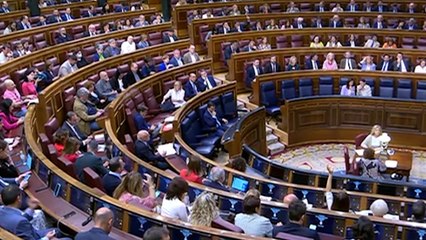 El pleno del Congreso reprueba a la ministra Raquel Sánchez