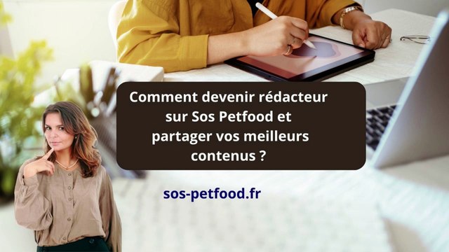 Sos Petfood : devenez rédacteur sur le site - Petfood-Score Pacta