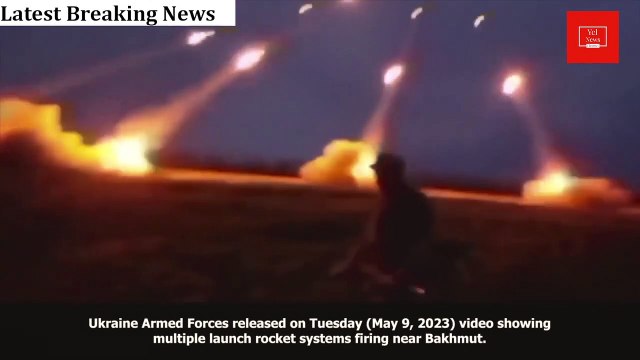 Ukraine releases footage of artillery fire near Bakhmut