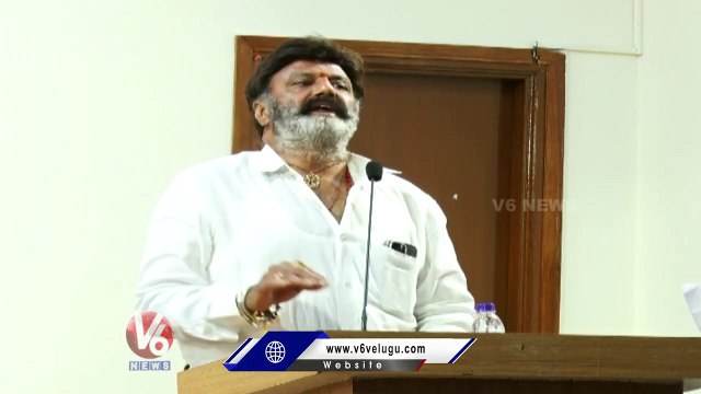Nandamuri Balakrishna About Greatness Of Sr NTR _ NTR Centenary Celebrations _ V6 News
