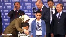 Erdoğan'ın mitinginde Muharrem İnce'nin adaylıktan çekildiği anonsu yapıldı