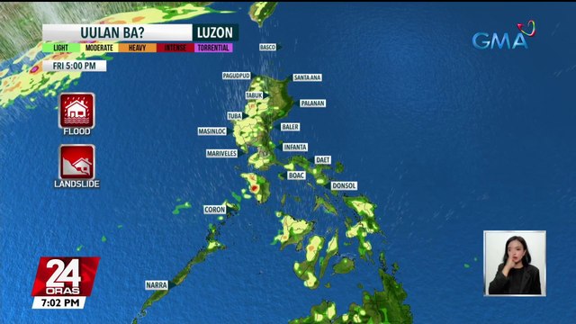 Ilang bahagi ng bansa posibleng ulanin lalo sa hapon at gabi, sa kabila ng mainit at maalinsangang panahon - Weather update today (May 11, 2023) | 24 Oras