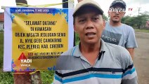 Sindiran Unik Warga Cirebon Kritik Jalan Rusak yang Tak Diperbaiki Bertahun