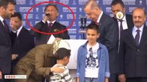 Erdoğan'ın mitinginde Muharrem İnce mesajı