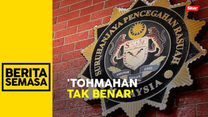 Pertuduhan berdasarkan maklumat, bukti sahih - SPRM