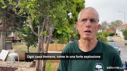 Un residente nel sud di Israele racconta: "Qui piovono razzi"