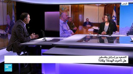 التصعيد بين إسرائيل وفلسطين