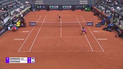 Rome - Azarenka débute par une victoire contre Stephens