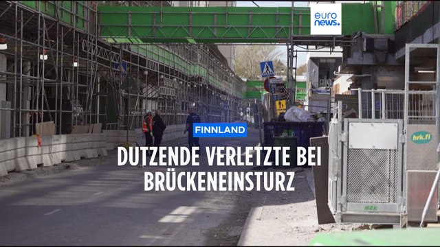 Brückeneinsturz in Finnland: 24 Menschen, viele von ihnen Kinder, wurden verletzt