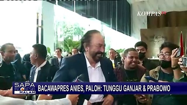Soal Bacawapres Anies Baswedan di Pilpres 2024, Surya Paloh: Saya Tunggu Ganjar dan Prabowo Dulu