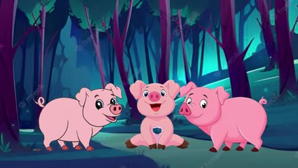 Story of 3 pigs | Cartoon , Cartoon animated stories | #cartoon