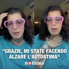 “Grazie per avermi fatto alzare l’autostima”: Ambra parla così degli haters, ringraziandoli