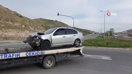 Kayseri'de 5 kişilik otomobilden 10 yaralı çıktı