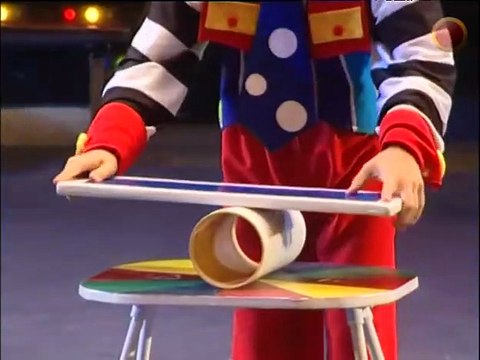 Clowns with Rola-bola circus