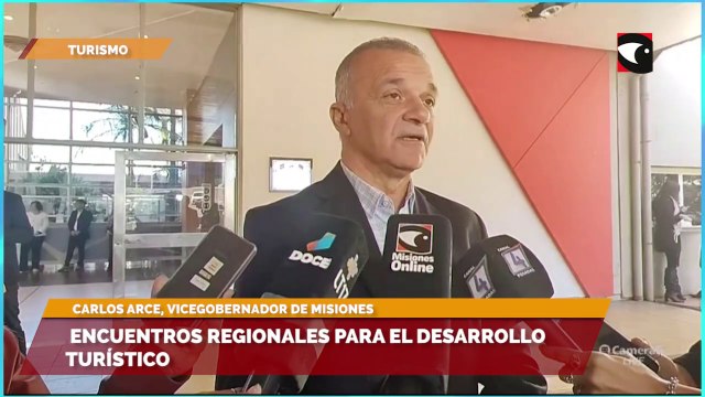 Carlos Arce, vicegobernador de Misiones habló acerca del importante crecimiento en cuanto a infraestructura y desarrollo turístico de la provincia