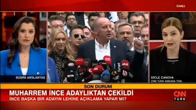 İnce'nin adaylıktan çekilme kararı sonrası Dicle Canova, son bilgileri aktardı