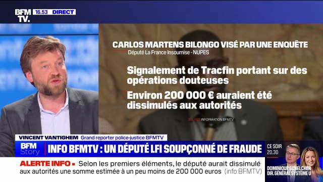 Le député LFI Carlos Martens Bilongo visé par une enquête pour soupçons de fraude fiscale et blanchiment