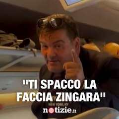 “Chiudi questo telefono, zingara, o ti spacco la faccia”