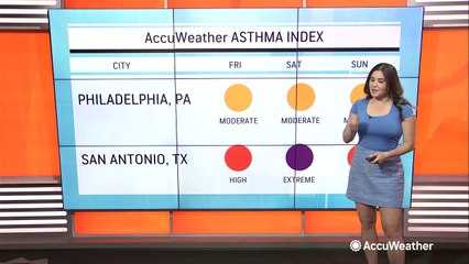 Asthma and allergy outlook across the nation for May 11