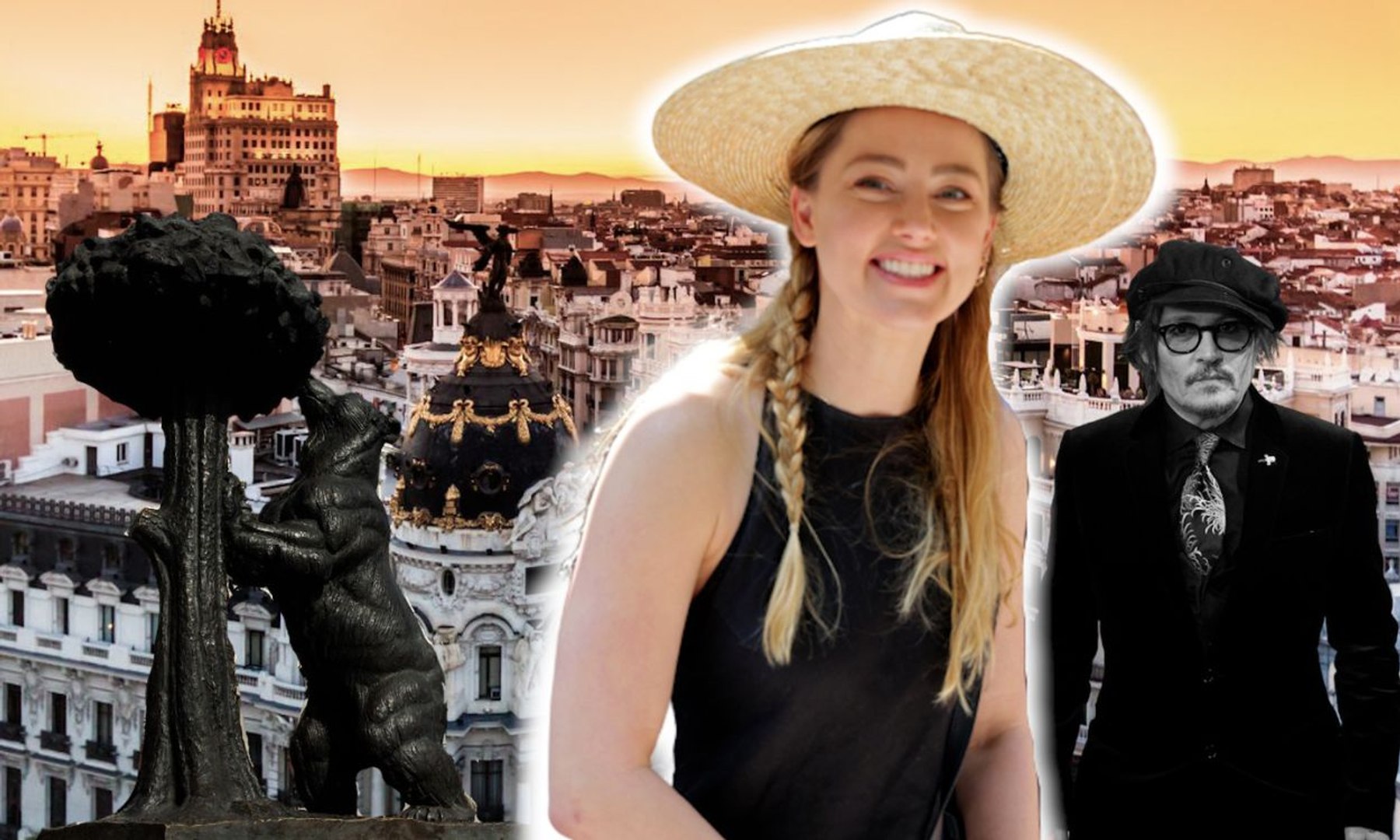 Amber Heard disfruta de su nueva vida en Madrid