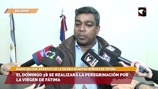 El domingo 18 se realizará la peregrinación por la Virgen de Fátima
