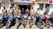 sidhi: 14 stolen bikes recovered, three accused arrested