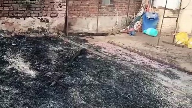 दौसा. बालाजी मोड़ पर कैफे में आग, लाखों रुपए का सामान जलकर हुआ राख