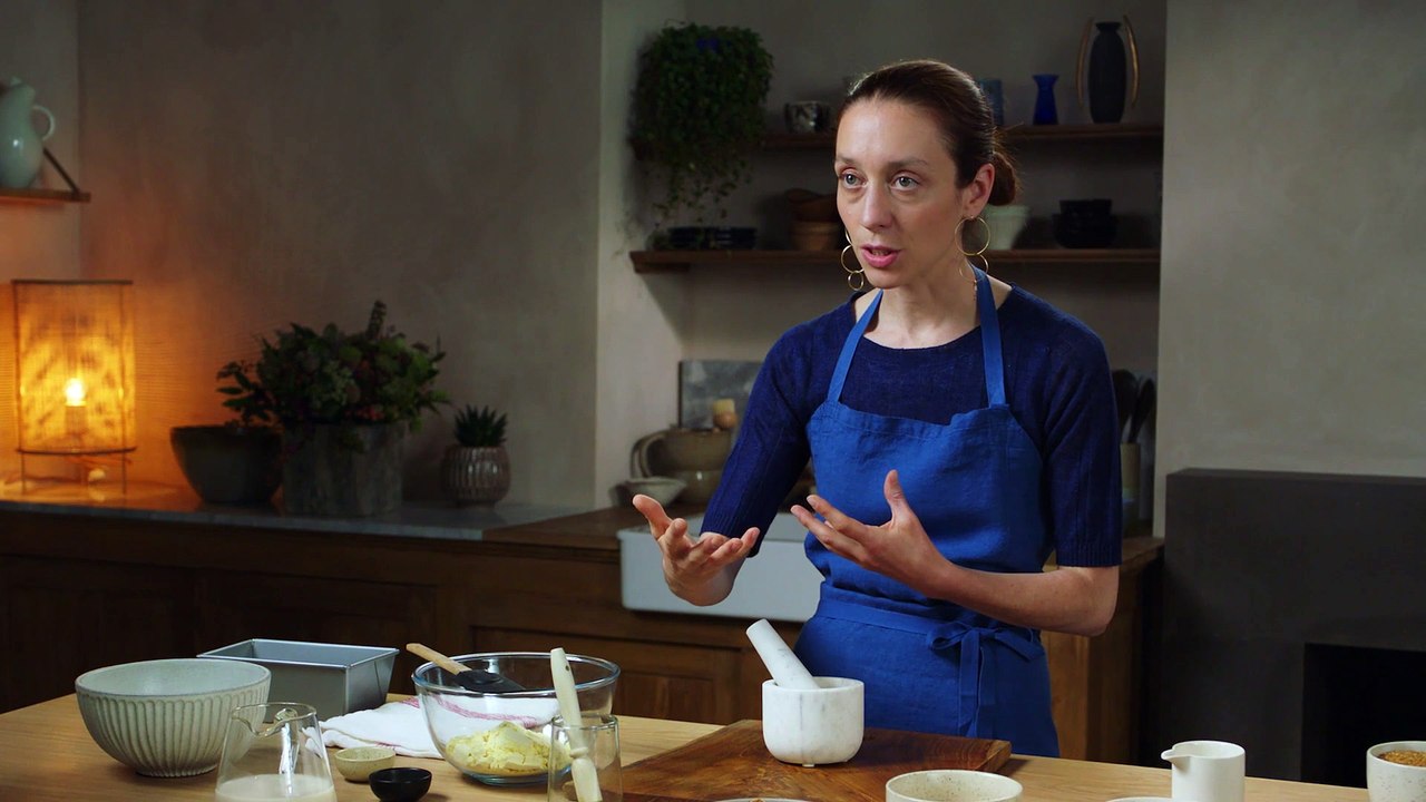 Apollonia Poilâne Teaches Bread Baking S99 E09 Savory Corn Flour Bread