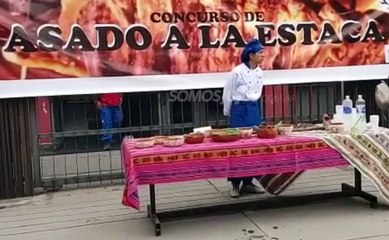 Concurso del asado a la estaca