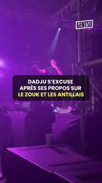Dadju présente ses excuses après ses propos